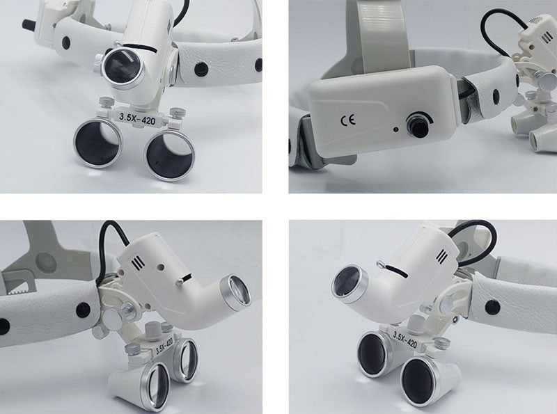 HexoLoupe™ Professional Dental Loupe Helmet Set