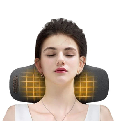 HexoNeck™ Cervical Massage Pillow with Heat & Vibration