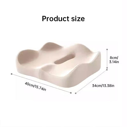 HexoSeat™ Memory Foam Car Cushion – Ergonomic Pain Relief for Back & Coccyx