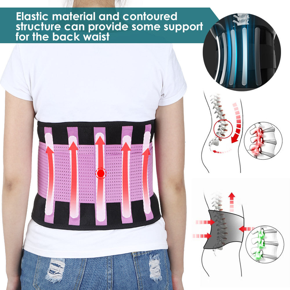 HexoSupport™ Premium Back Support for Pain Relief & Posture Correction