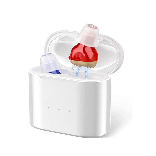HexoTone™ – Rechargeable Hearing Aids for Elderly with Noise Reduction
