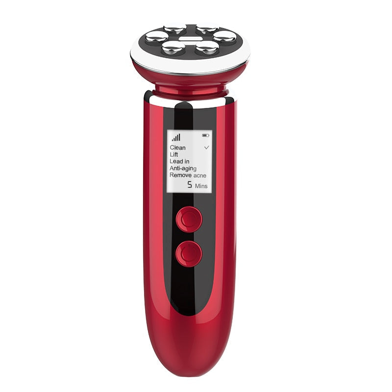 HexoGlow™ RF Facial Lifting & Skin Rejuvenation Device with EMS & LED Photon Therapy