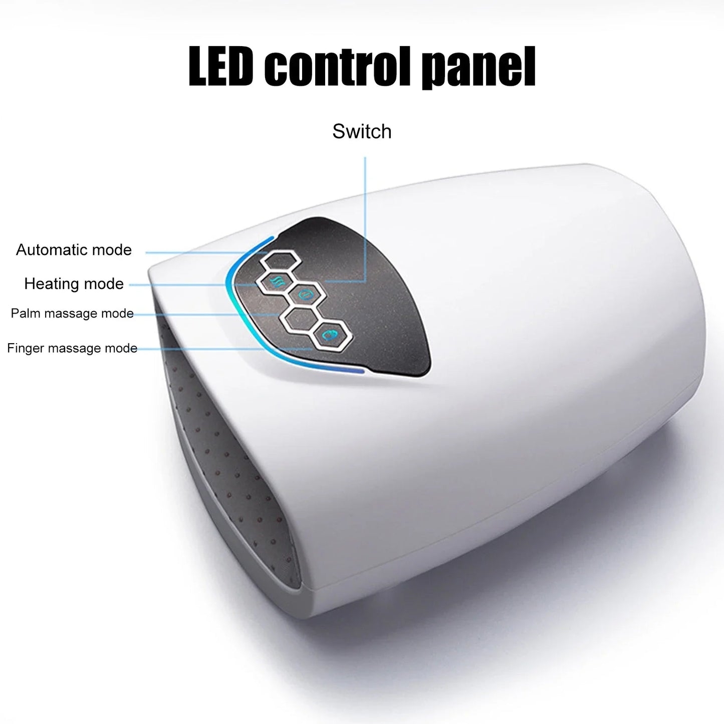 HexoPalm™ – Electric Heat & Compression Hand Massager