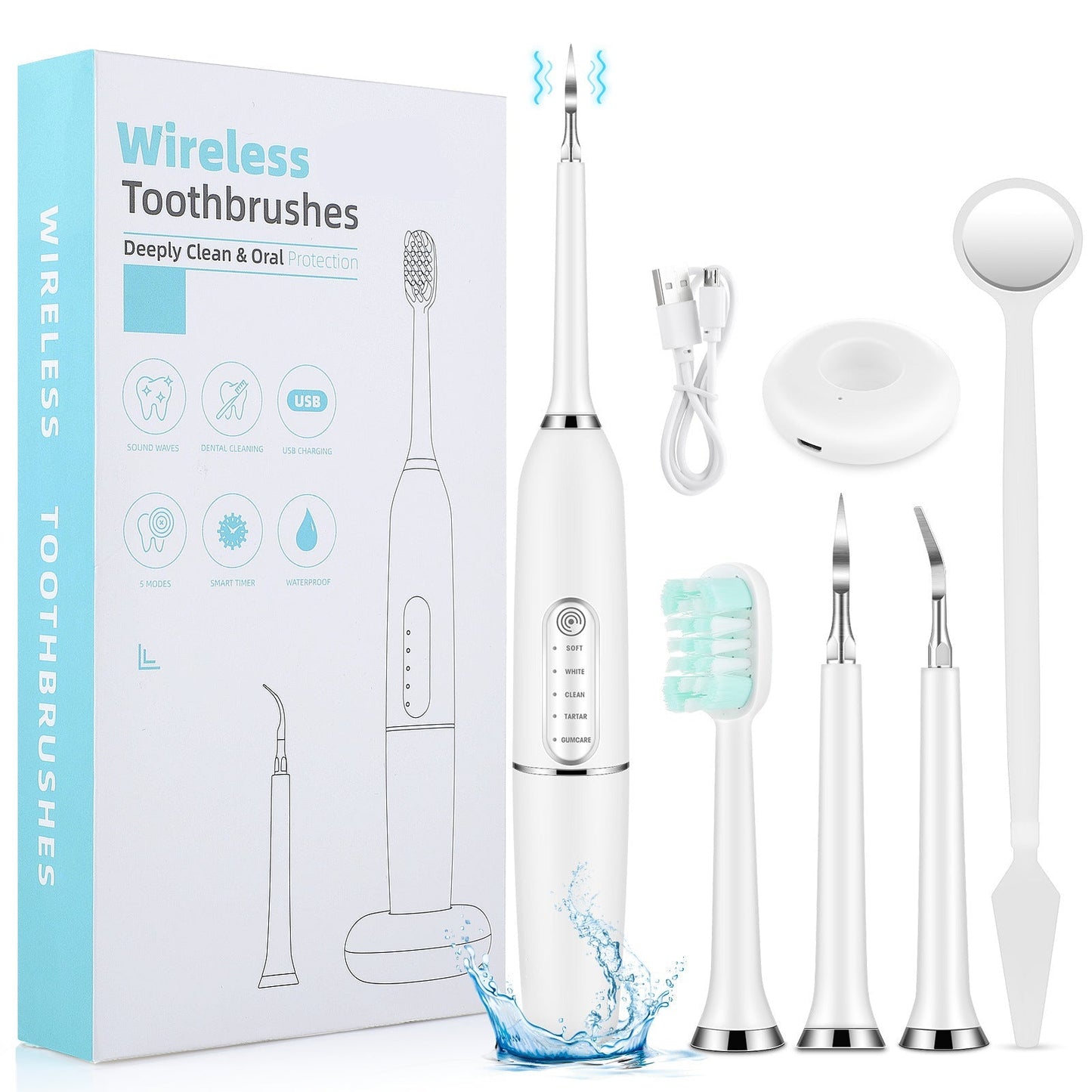 HexoClean™ Smart Touch Tooth Cleaner