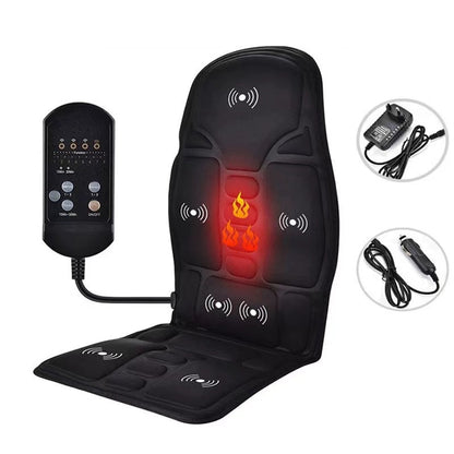 HexoRide™ – Heated Back & Seat Massage Cushion