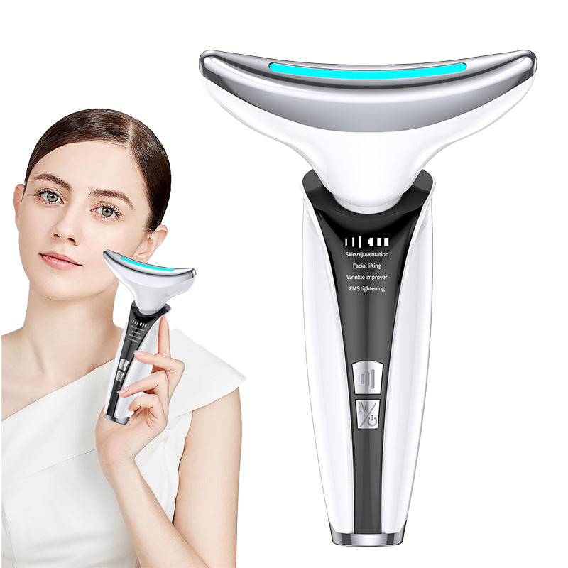 HexoNeck™ – LED Neck & Face Lifting Massager for Wrinkles, Firmness & Rejuvenation
