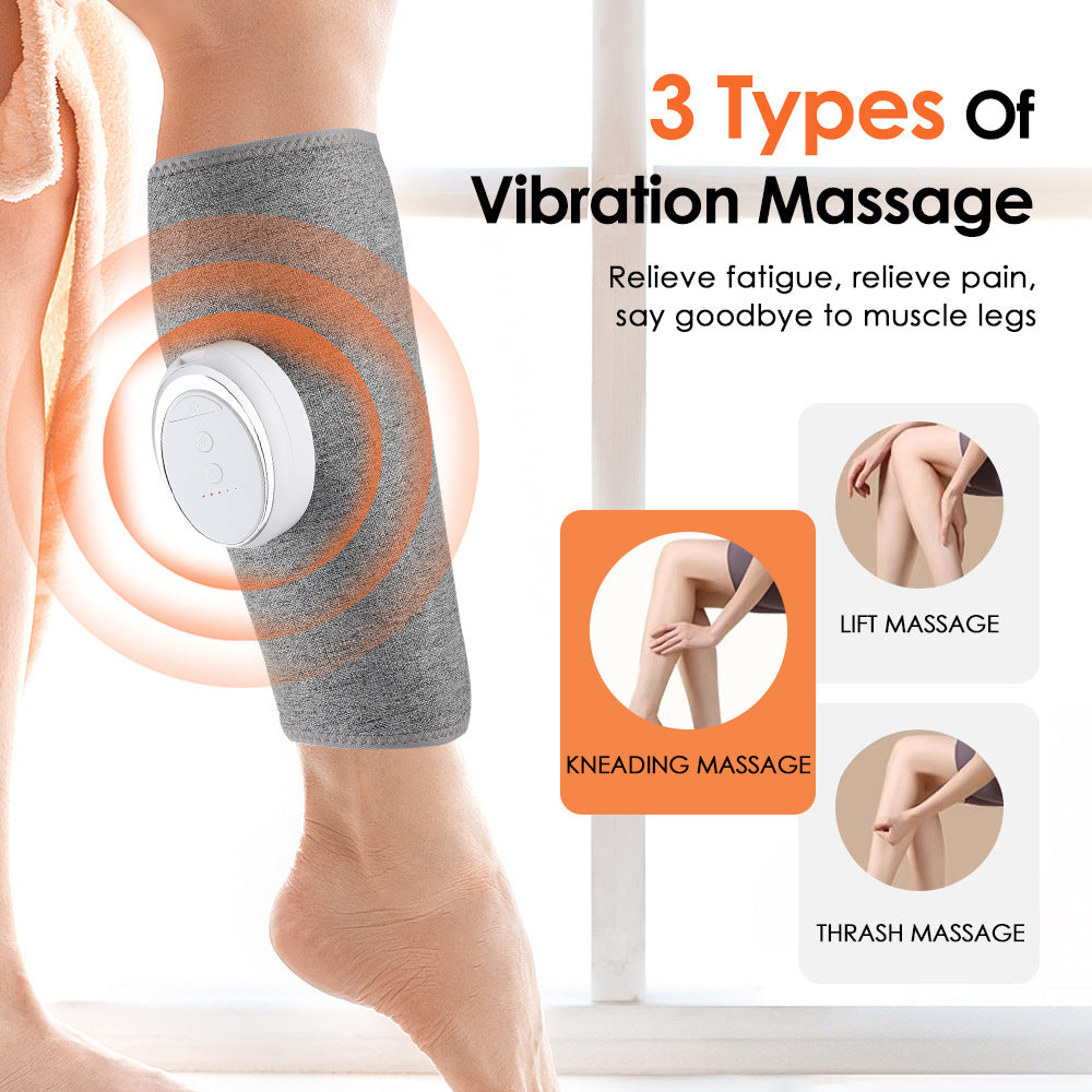 HexoLeg™ Cordless Air Compression Calf Massager with Heat & Smart Pressure Relief