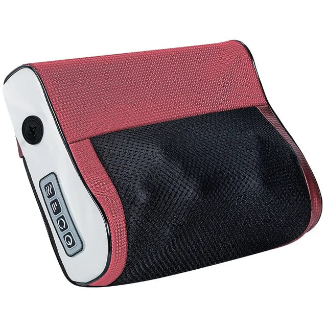 HexoEase™ Heated Massage Pillow for Neck, Back & Shoulder Relief