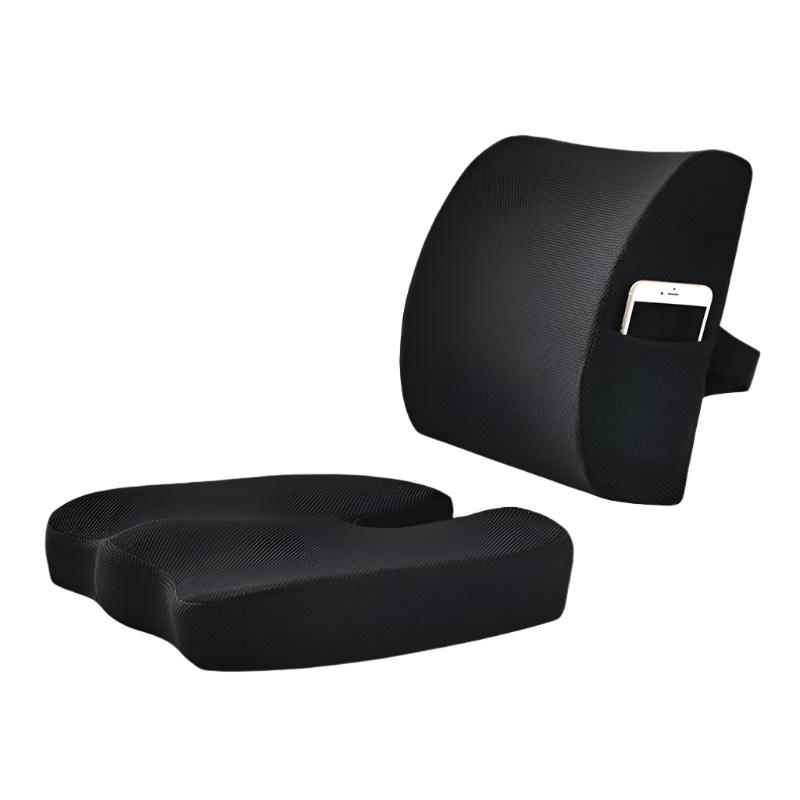 HexoSeat™ Ergonomic Back & Seat Cushion Set