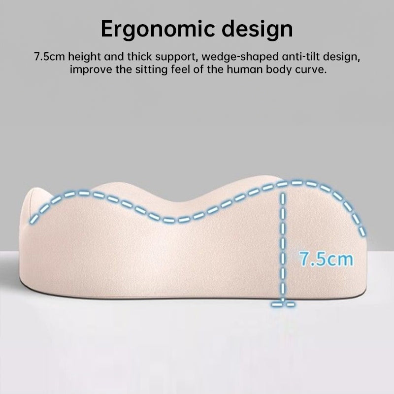 HexoSeat™ Memory Foam Car Cushion – Ergonomic Pain Relief for Back & Coccyx