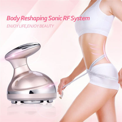 HexoSculpt™ Mini RF & Ultrasonic Slimming Device with LED Therapy
