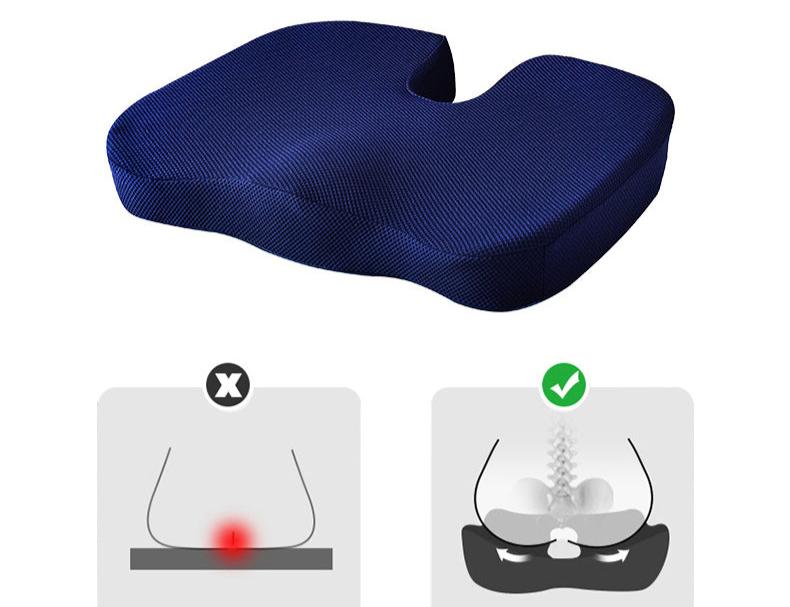 HexoSeat™ Ergonomic Back & Seat Cushion Set