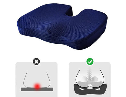 HexoSeat™ Ergonomic Back & Seat Cushion Set