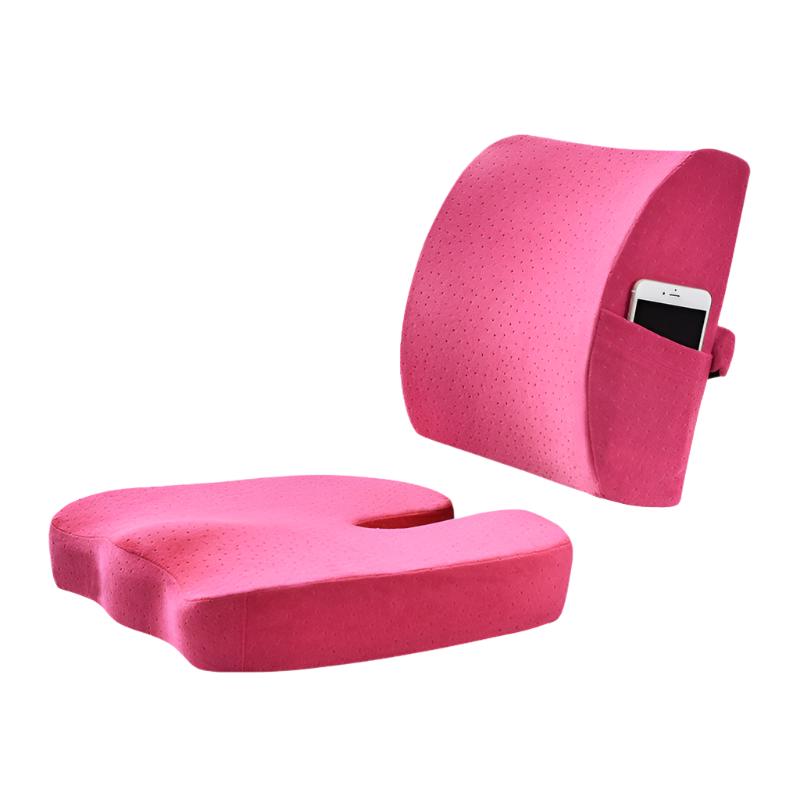 HexoSeat™ Ergonomic Back & Seat Cushion Set