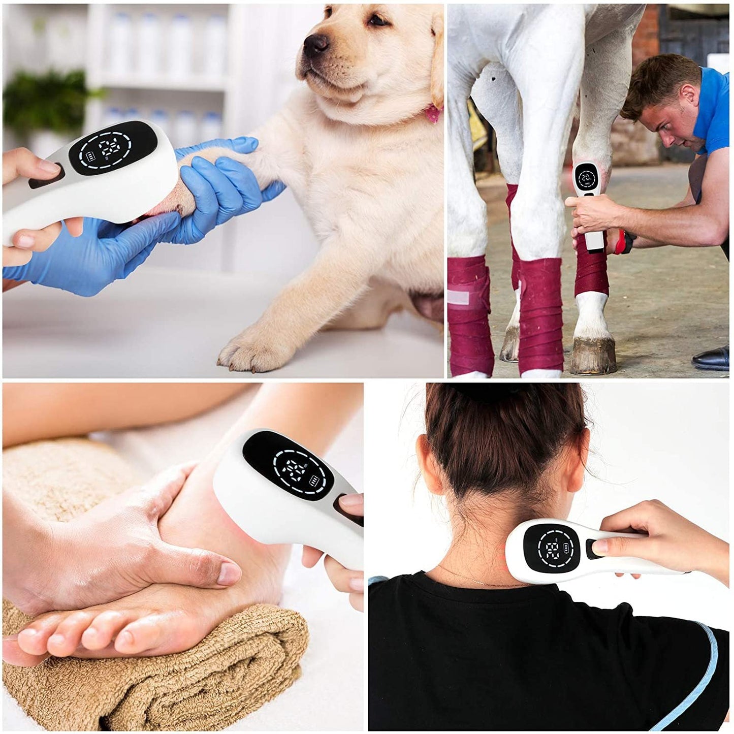 HexoBeam™ Red Light Laser Therapy Massager