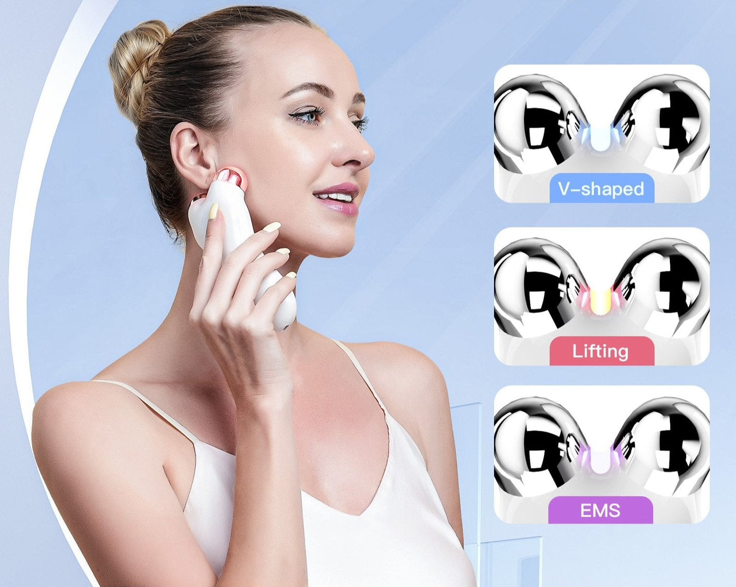 HexoSkin™ Face Slimming & Lifting EMS Massager