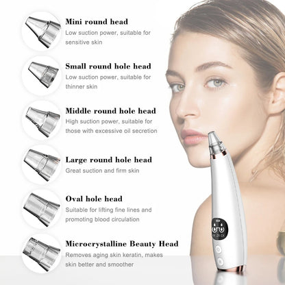 HexoClear™ – Electric Pore Vacuum & Blackhead Remover