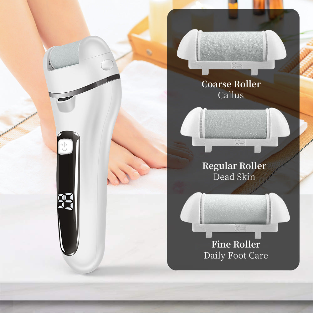 HexoSmooth™ Electric Foot Grinder & 10-in-1 Pedicure Set for Dead Skin & Callus Removal