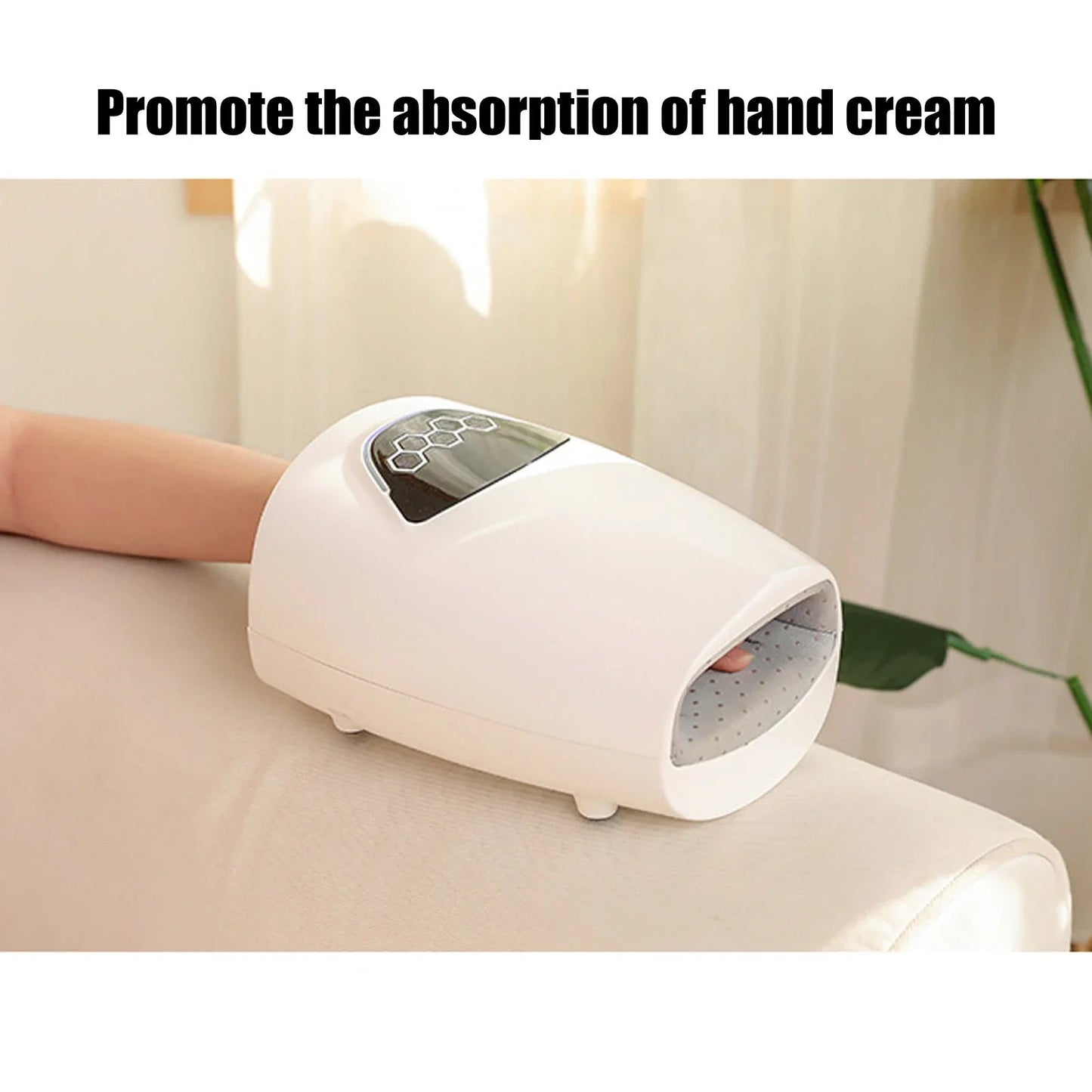 HexoPalm™ – Electric Heat & Compression Hand Massager