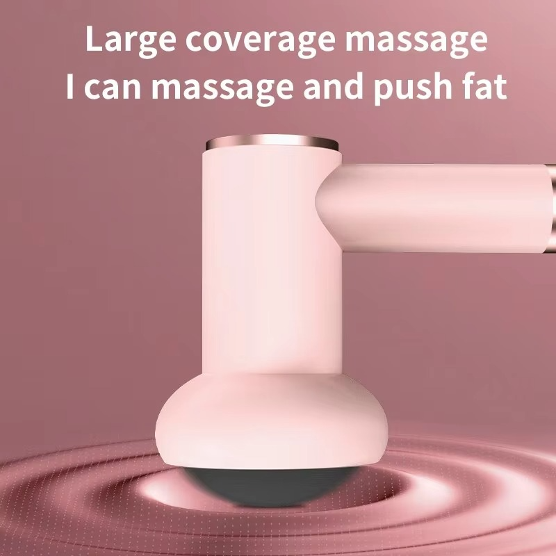 HexoTone™ Handheld Wireless Fat Pushing & Body Sculpting Massager with 5 Heads
