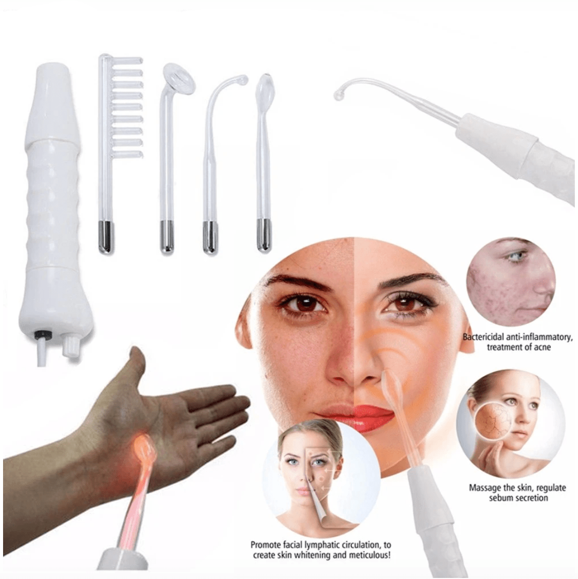 HexoWand™ High Frequency Skin Therapy