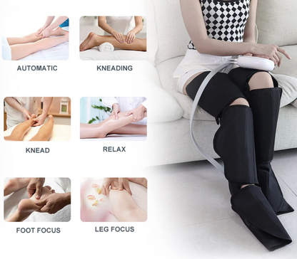 Pressotherapy Air Compression Leg Massager