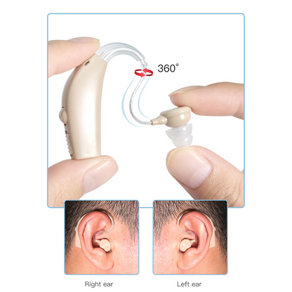 HexoHear™ Rechargeable Hearing Aids for Seniors