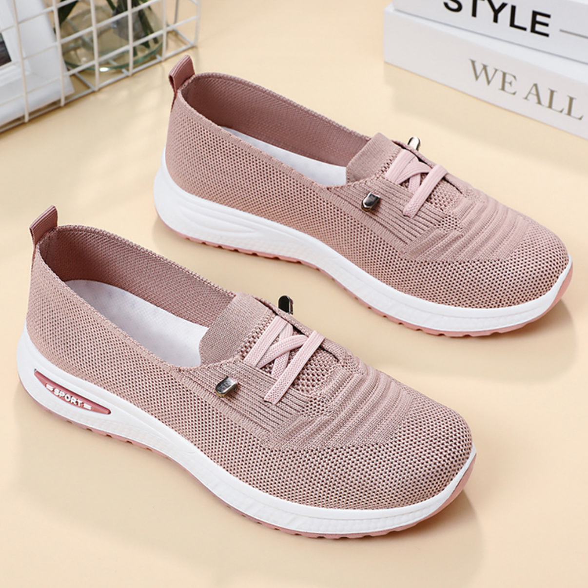 HexoComfy™ Orthopedic Mesh Women's Slip-Ons