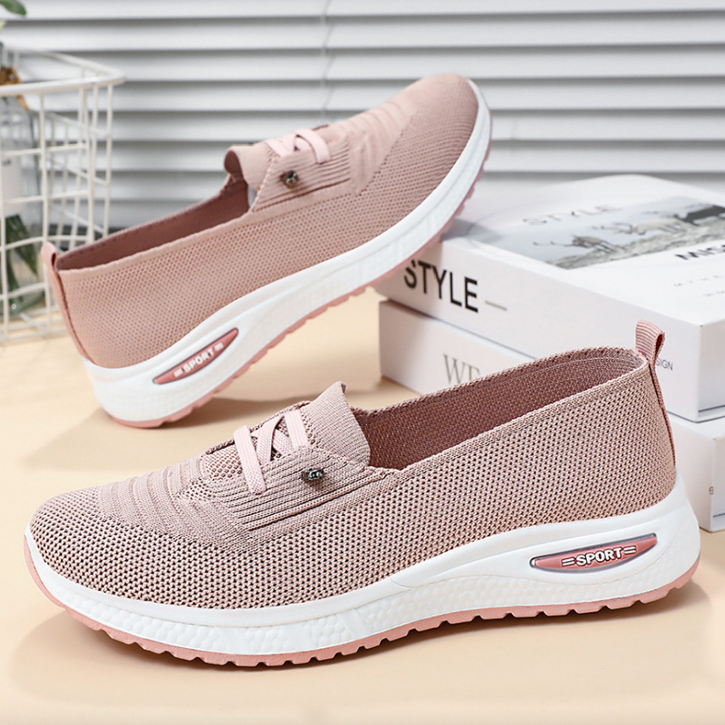 HexoComfy™ Orthopedic Mesh Women's Slip-Ons