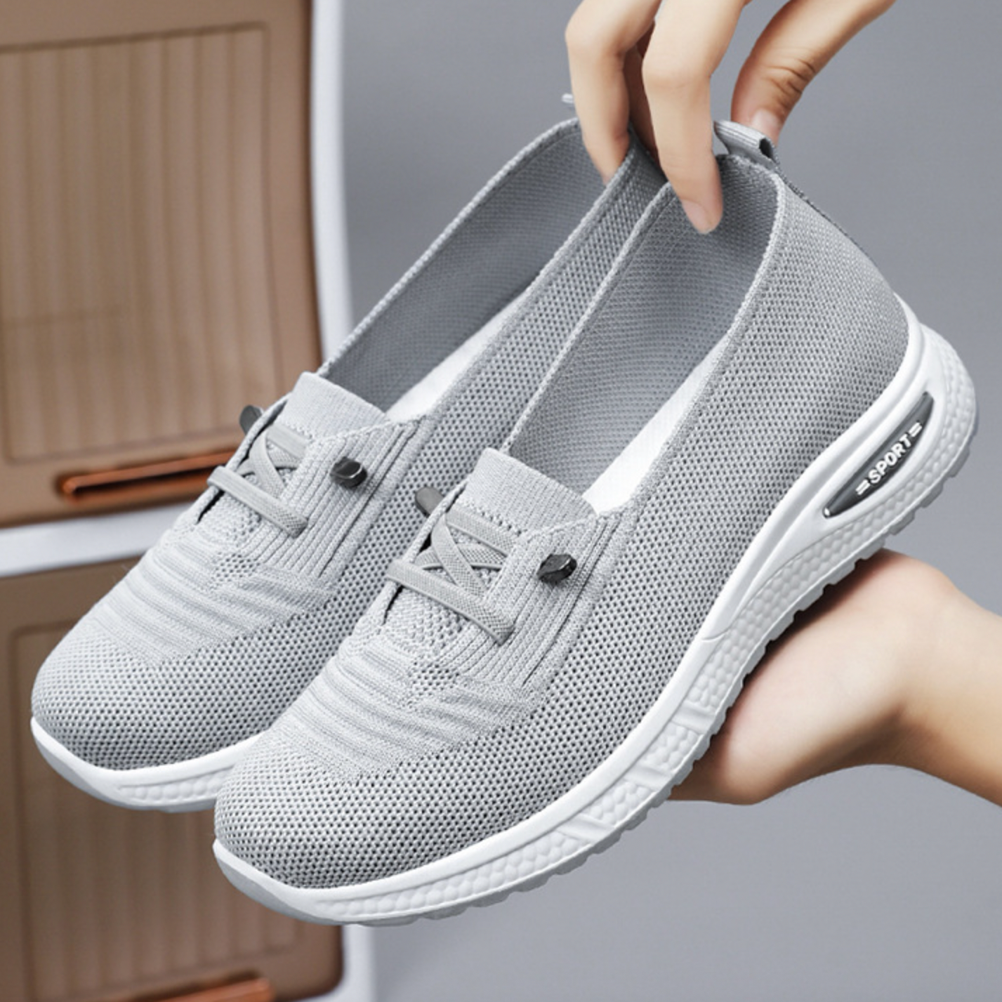 HexoComfy™ Orthopedic Mesh Women's Slip-Ons