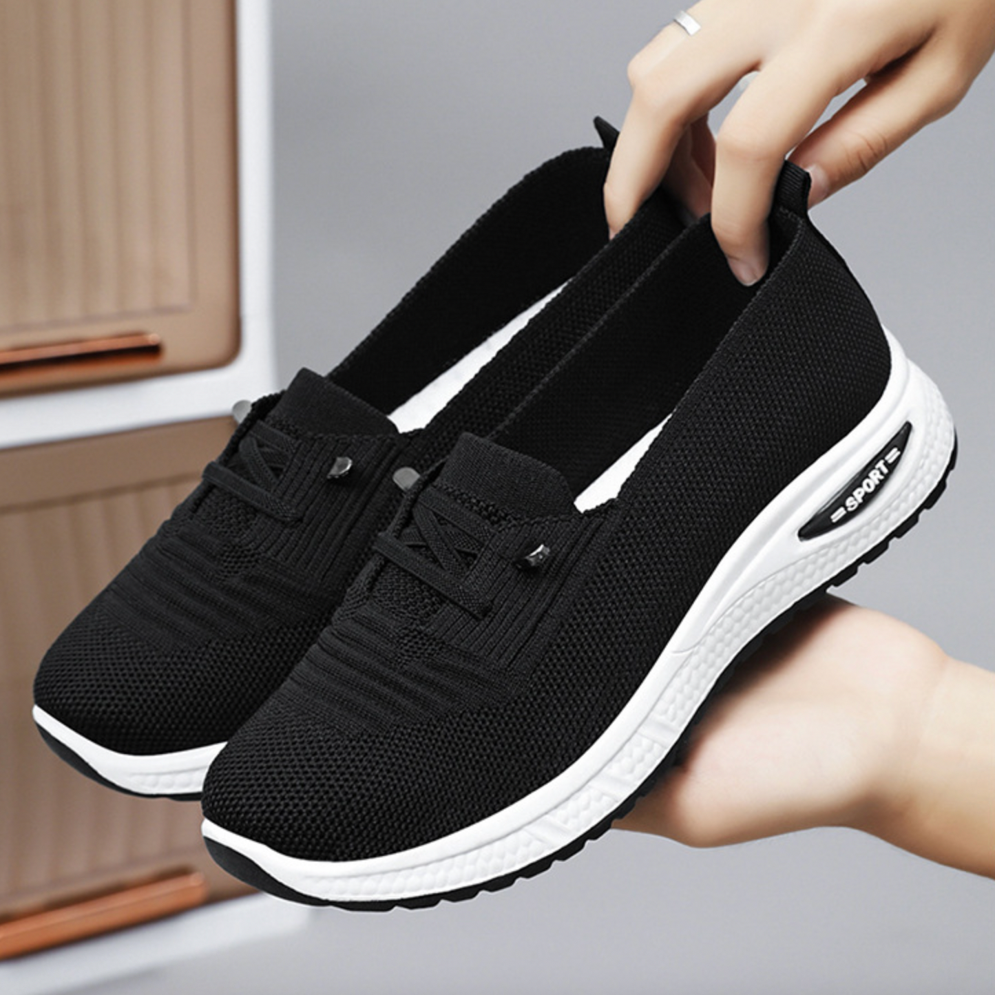 HexoComfy™ Orthopedic Mesh Women's Slip-Ons
