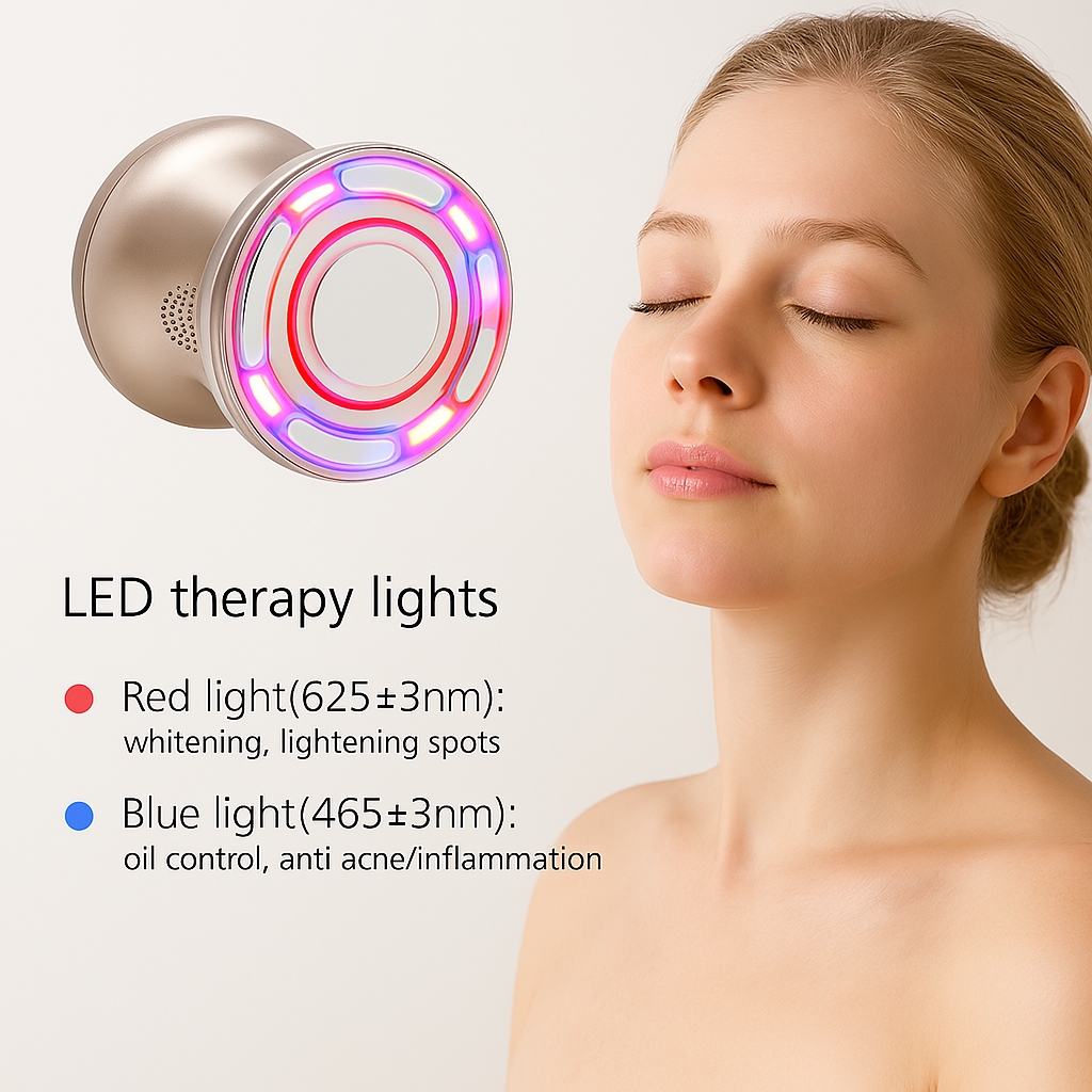 HexoTone™ Ultrasonic EMS & RF Body Slimming Massager with LED Photon Therapy