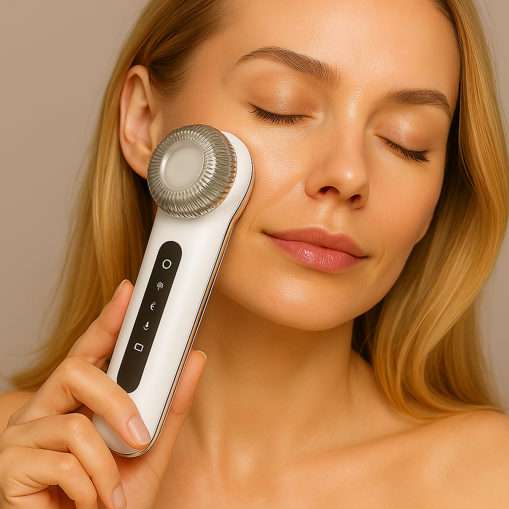 HexoGlow™ RF Beauty Device for Skin Rejuvenation, Lifting & Radiance